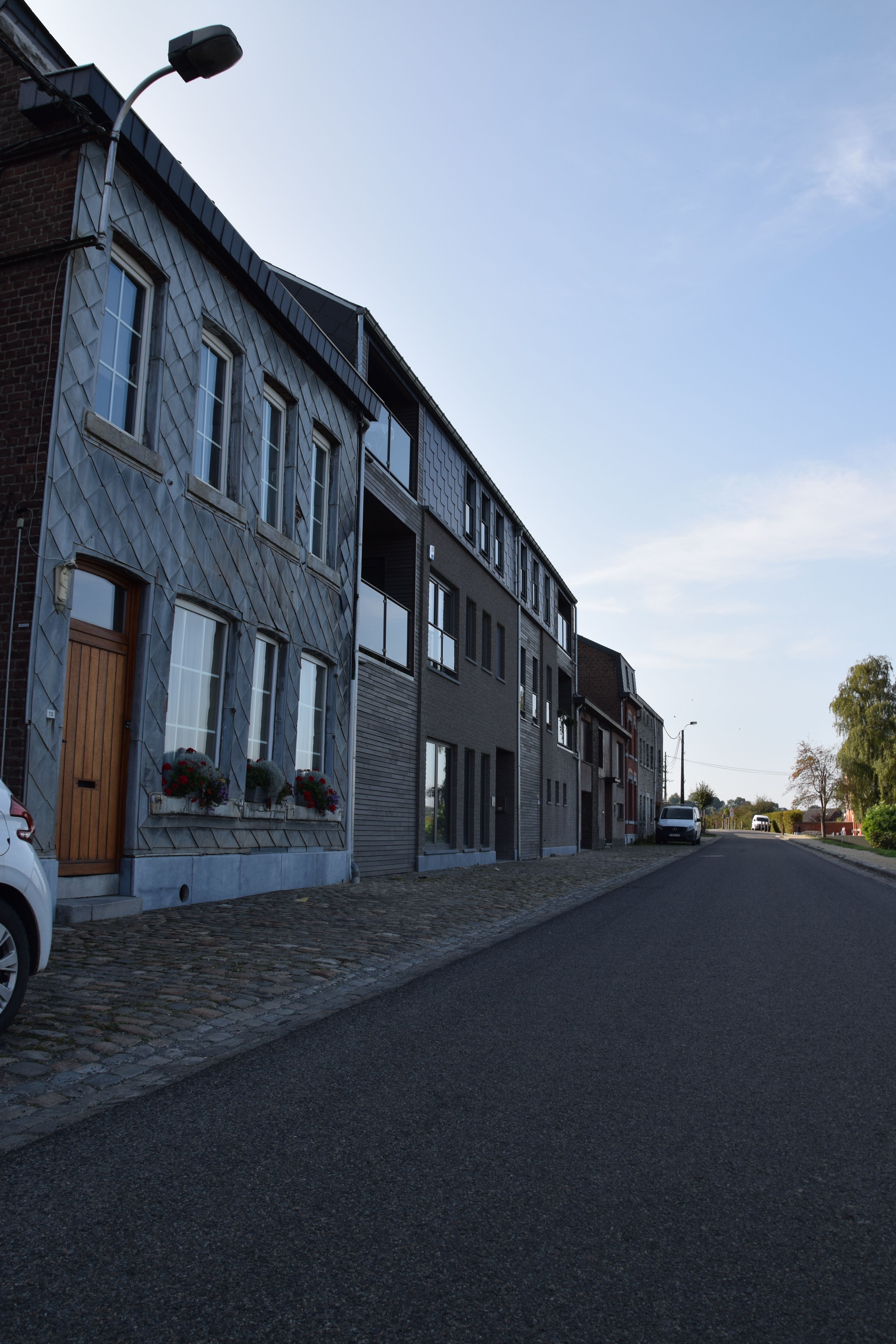 Mehrfamilienhaus Thimister Clermont - Vorderansicht von schräg links - Danphil-Construction Contractor