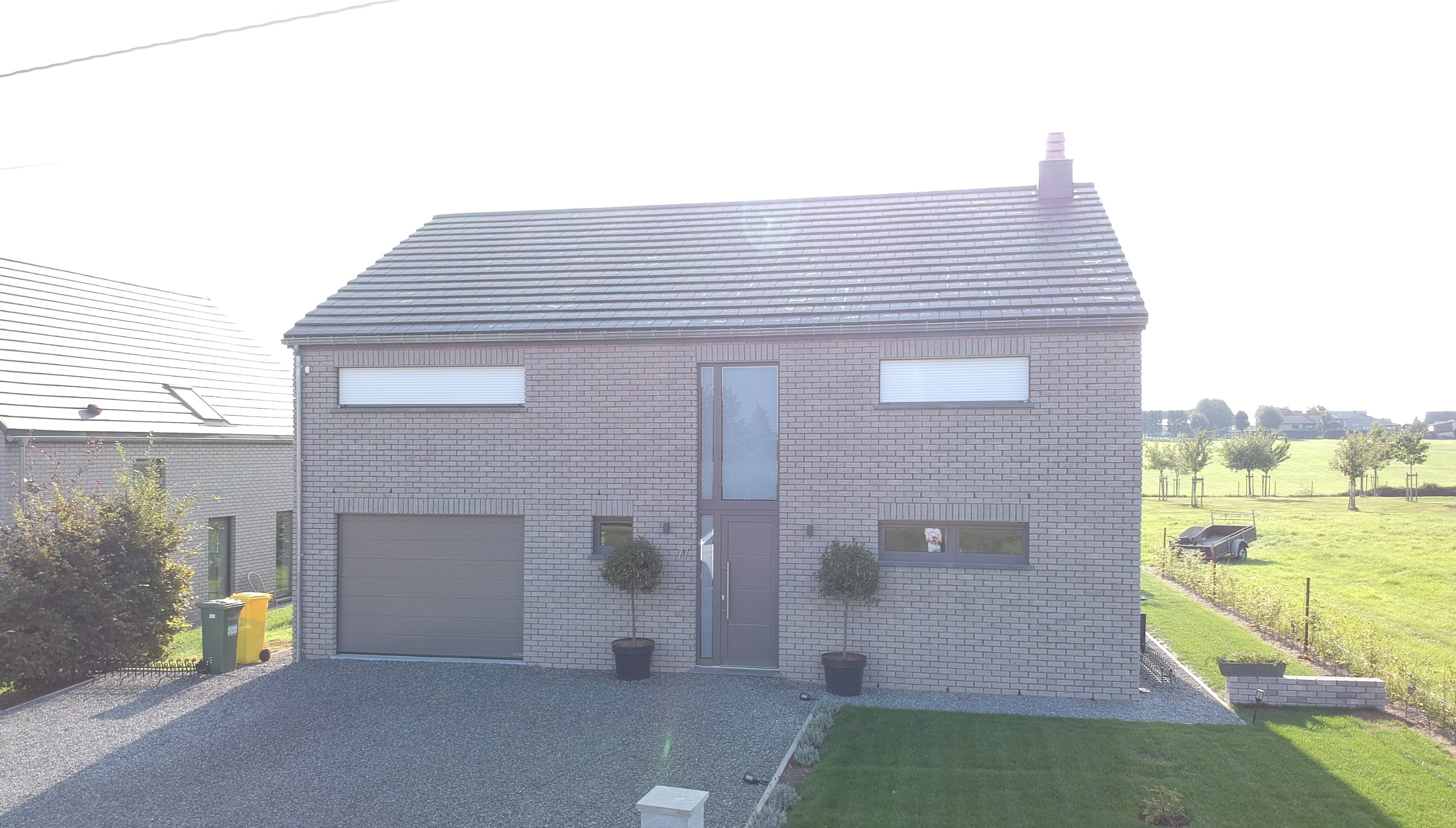 Villa avec piscine Lontzen - Vue de face (cover) - Danphil Construction Contractor